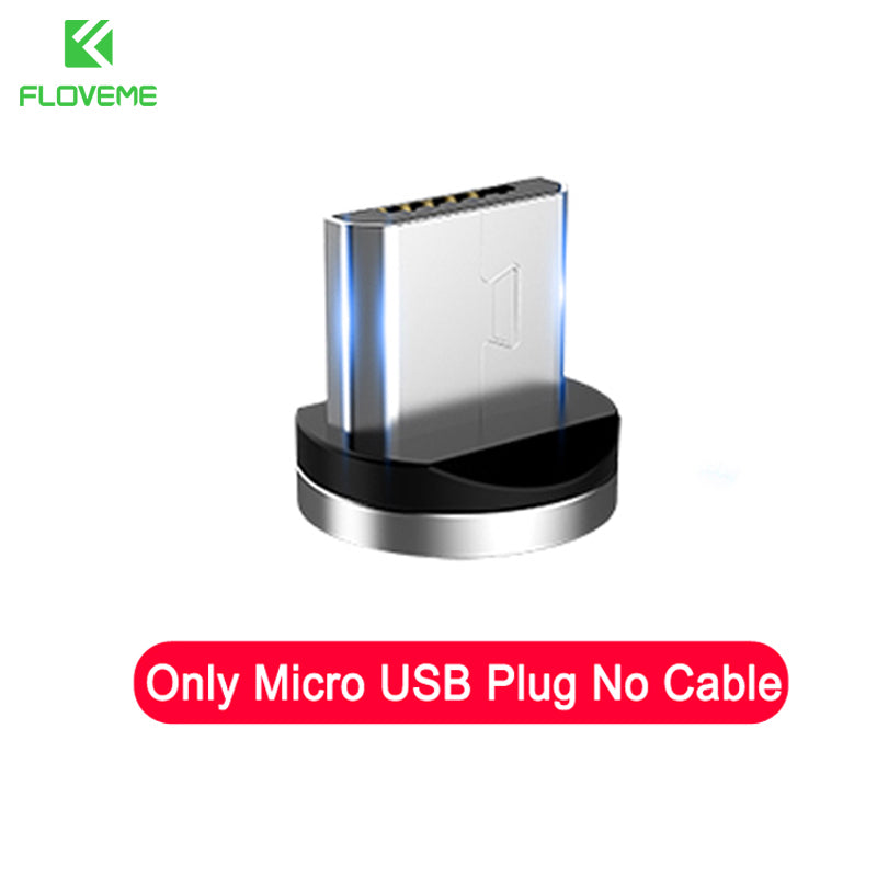 Compatible with Apple, Magnetic Micro USB Cable For Android and IOS Devices