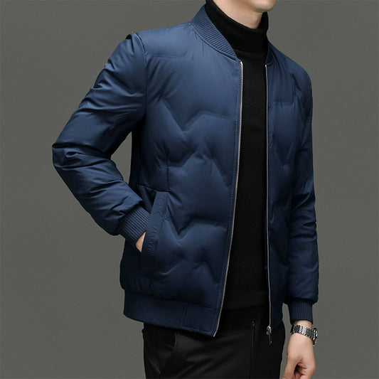 90 Duck Down Winter Men's Business Casual Light Thin Warm Down Jacket