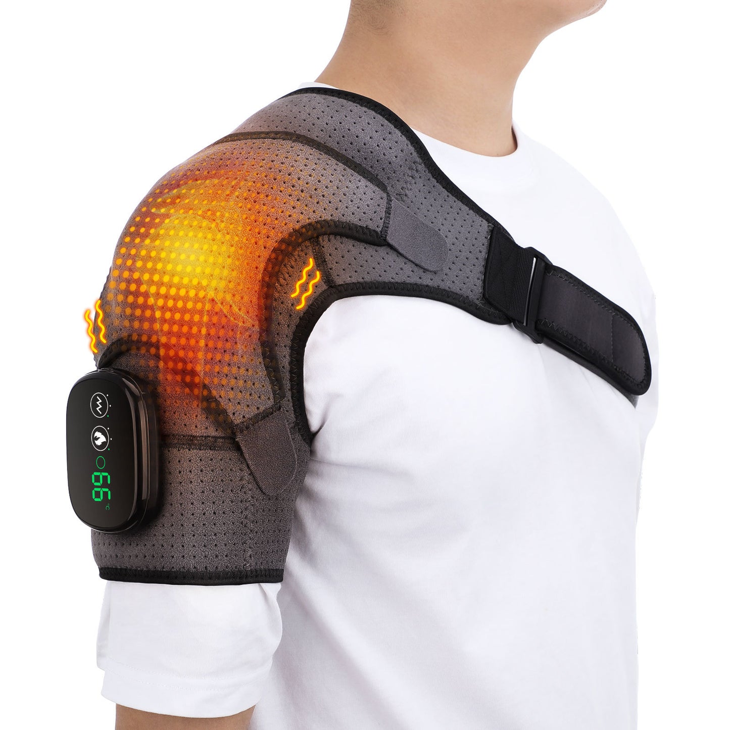 USB Rechargeable Convenient Electric Heating Shoulder Pad