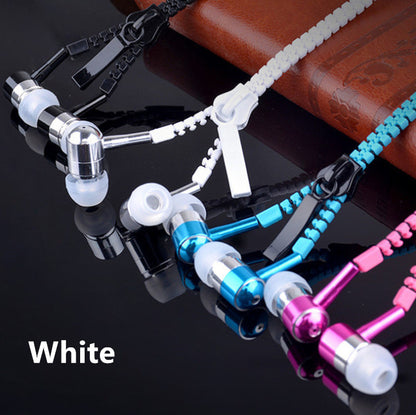 Glowing Zipper Earphones