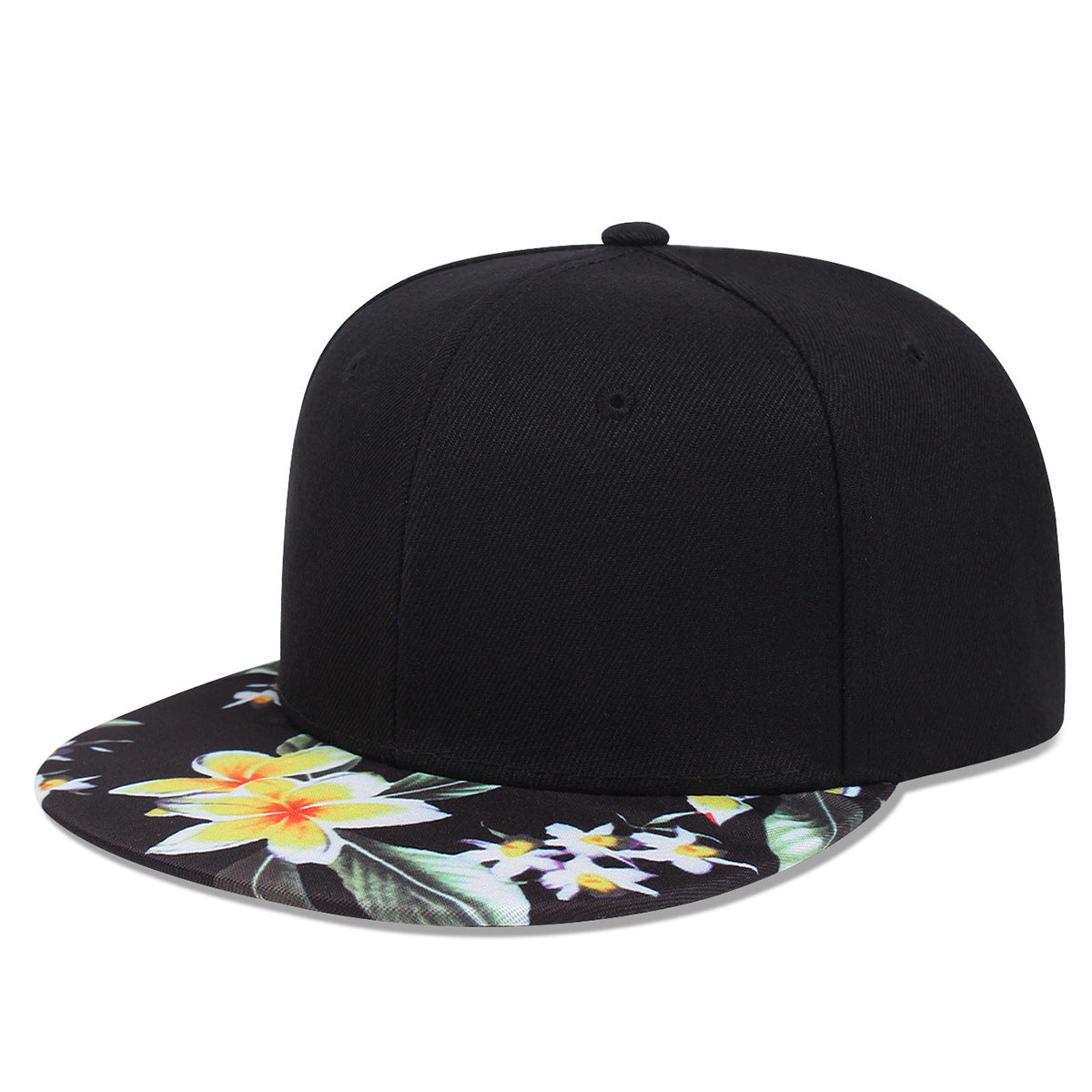 Unisex All-matching Hip Hop Simple Flat-brimmed Cap