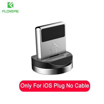 Compatible with Apple, Magnetic Micro USB Cable For Android and IOS Devices