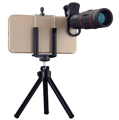 External 18 times mobile phone telephoto lens telescope intelligent focusing high-definition telephoto artifact