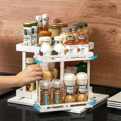 Kitchen Under Sink Drawer Type Spice Rack