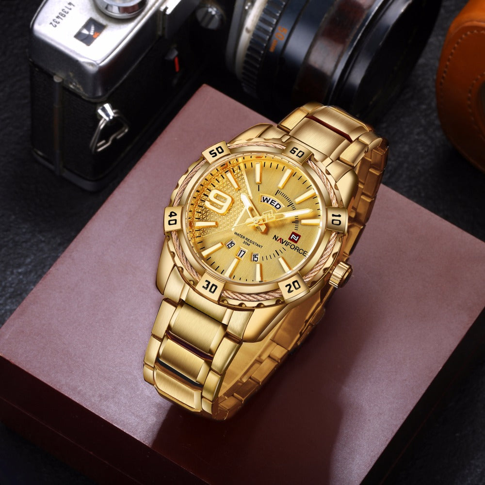 Waterproof quartz watch men's watch