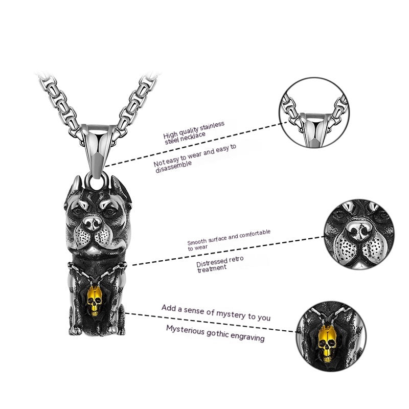 Ins Titanium Steel Hip-hop Necklace Man