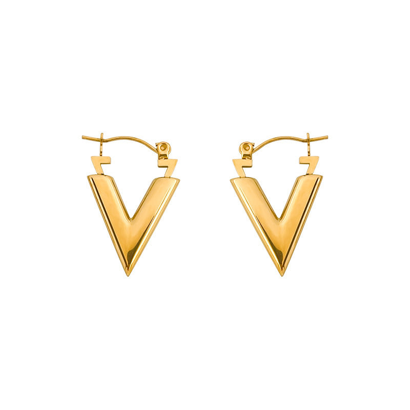 American Special-interest Female Anti-drop Earrings