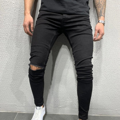 Men's Stretch Skinny Jeans Cut Men's