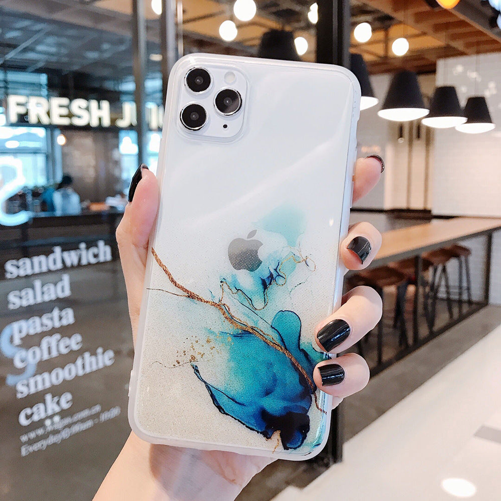 Gradient silicone phone case