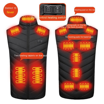 Self-heating Vest Smart USB Electric Vest