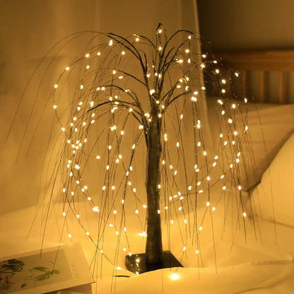 Scene Arrangement Illusion Copper Wire Lights Decorative Night Light