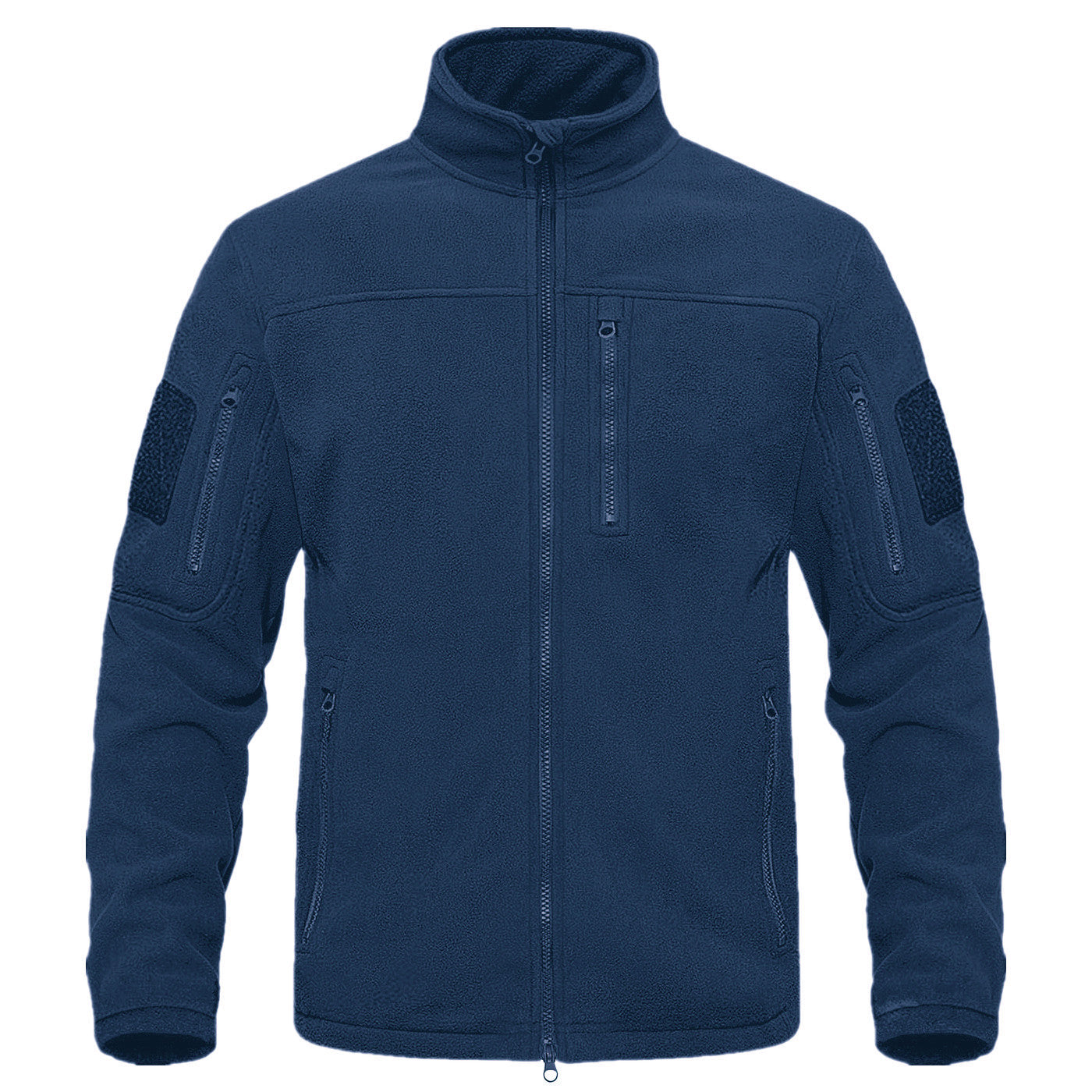 Men's Stand Collar Fleece Sweater Warm Climbing Jacket