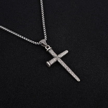 Fashion Vintage Pattern Cross Necklace