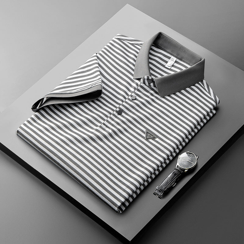 Business Casual Lapels T-shirt For Men