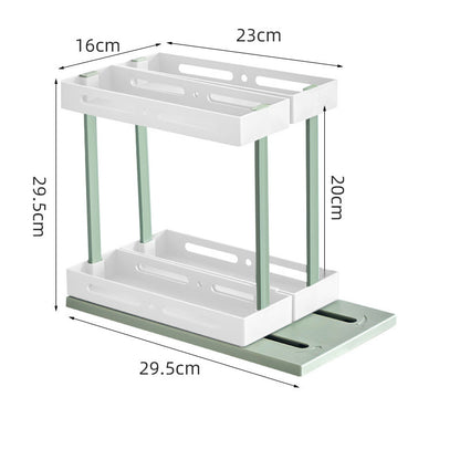 Kitchen Under Sink Drawer Type Spice Rack