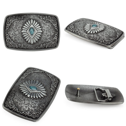 Pattern Alloy Belt Buckle Casual Belt Buckle