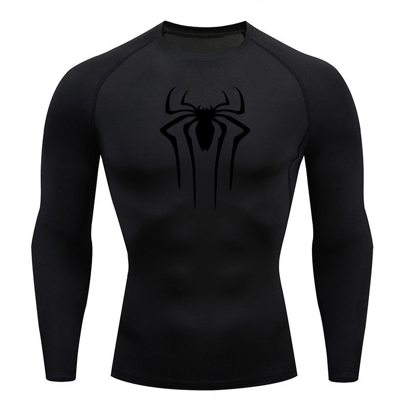 Long Sleeved Men's Sports Bottom Coat Breathable Polyester