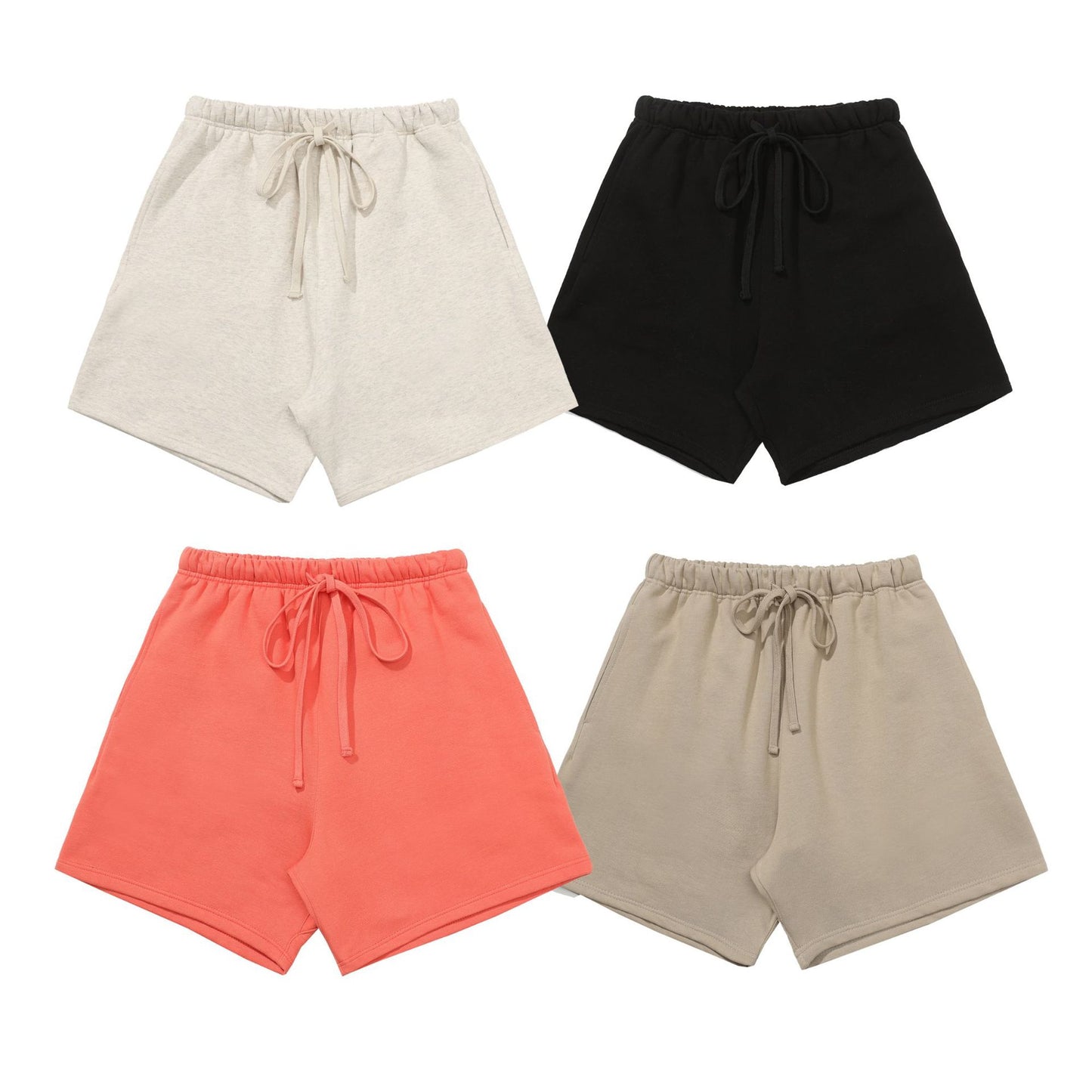 Shorts Men's And Women's Five-point High Street Leisure