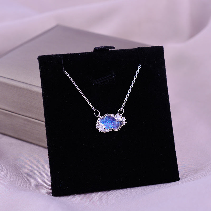 Women's Sterling Silver XINGX Cloud Necklace