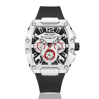 Wine Barrel Men's Multi-function Sports Watch