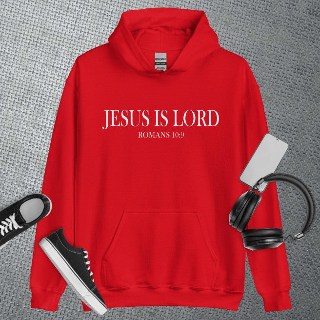 Plus Velvet Letter Printing Jesus Is The Main Hooded Sweater