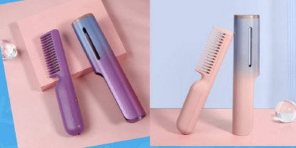 Wireless Charging Straight Hair USB Negative Ion Heating Comb