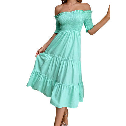 Women's Fashion Personality Ruffled Dress