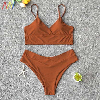 Swim Suit Swimsuit Women Two Piece Swimwear Beach Bikini 27