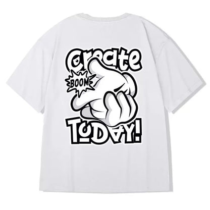 Niche Cartoon Short Sleeve Loose-fitting Casual T-shirt