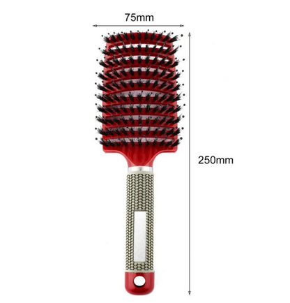 Hairbrush Anti Klit Brushy Haarborstel Women Detangler Hair Brush Bristle Nylon Scalp Massage  Teaser Hair Brush Comb