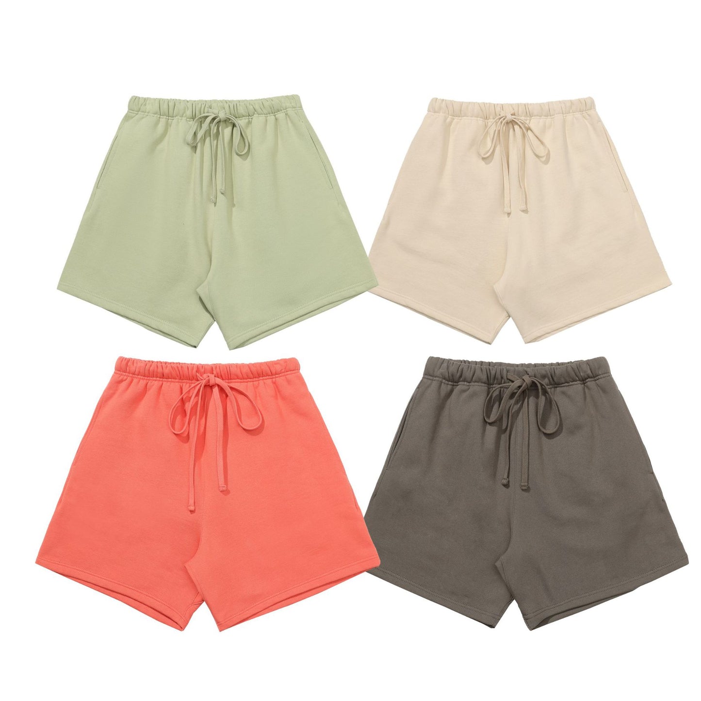 Shorts Men's And Women's Five-point High Street Leisure