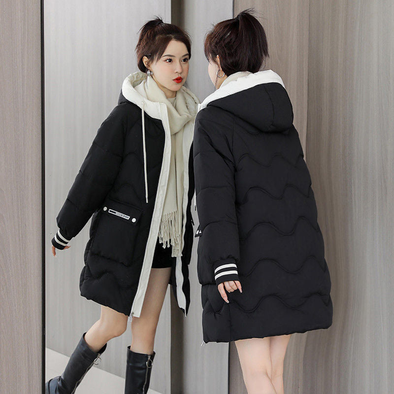 Mid Length Down Cotton Coat