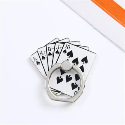 Poker shaped ring buckle bracket