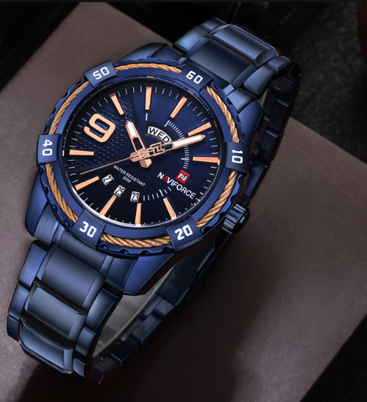 Waterproof quartz watch men's watch