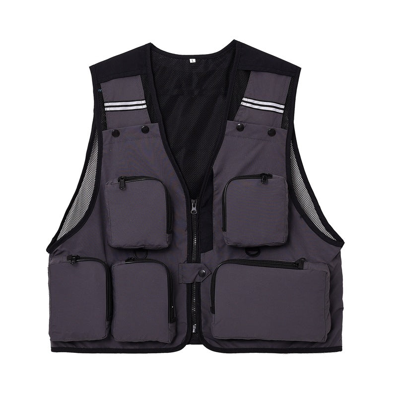 Multi-pocket Photography Vest Fishing Vest For Men And Women