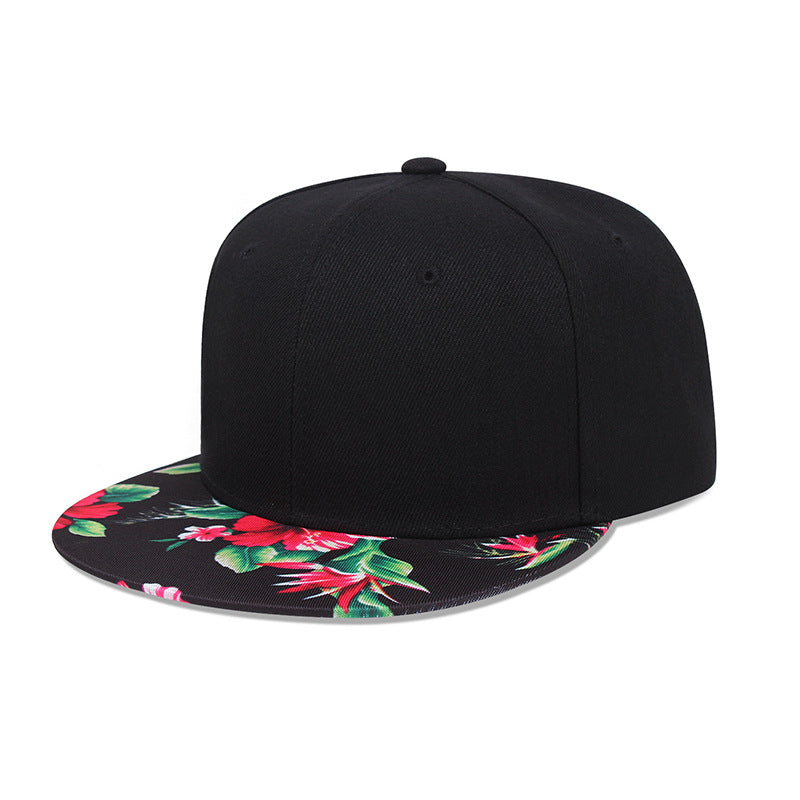 Unisex All-matching Hip Hop Simple Flat-brimmed Cap