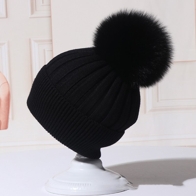 Women's Autumn Winter Woolen Cap Korean Style