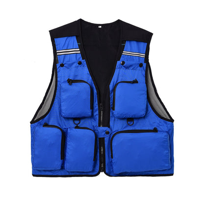 Multi-pocket Photography Vest Fishing Vest For Men And Women