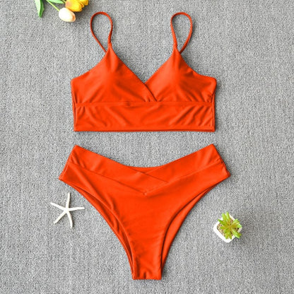 Swim Suit Swimsuit Women Two Piece Swimwear Beach Bikini 27