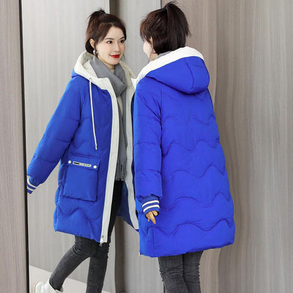 Mid Length Down Cotton Coat