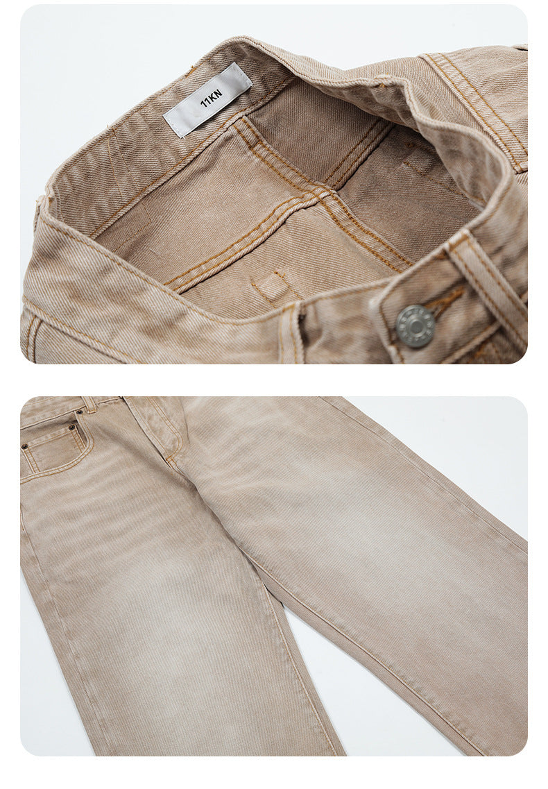 Loose All-match American Retro Jeans For Men