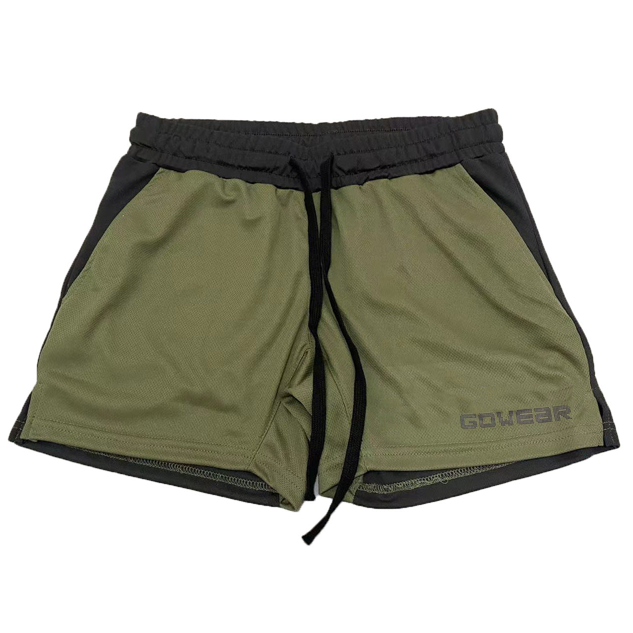 Men's Zipper Mesh Breathable Shorts Beach Pants