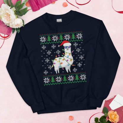 European And American Christmas Festival Cartoon Printed Round Neck Pullover