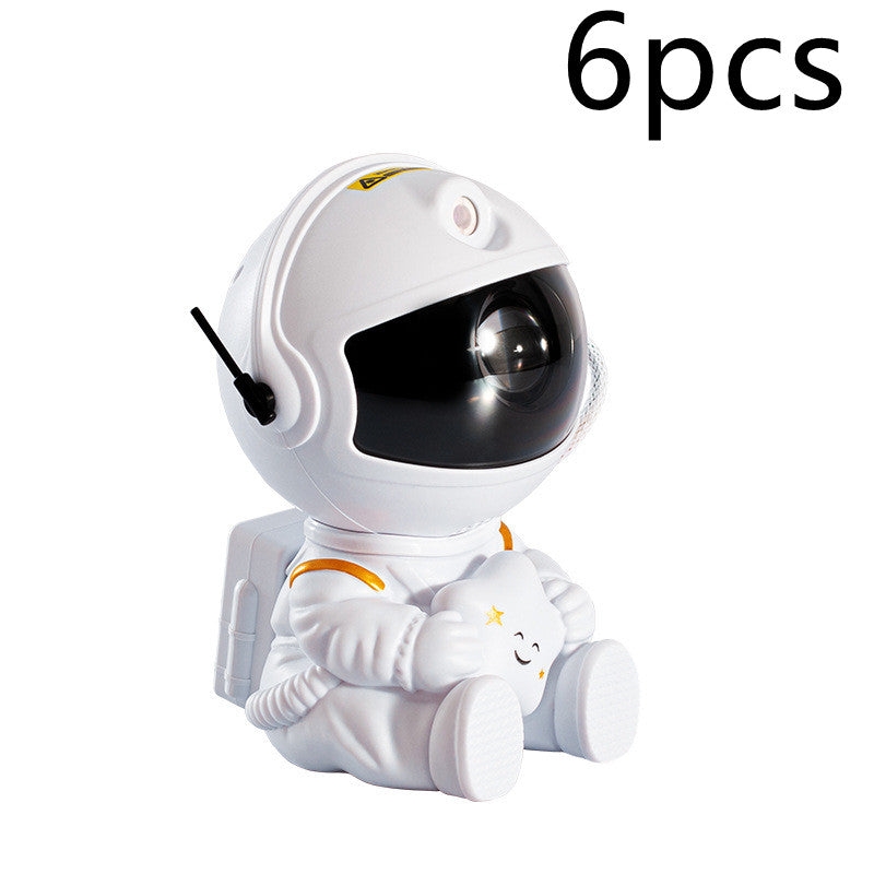 Mini Version Of Astronaut Star Projection Lamp Creative Gift Atmosphere Decorative Lamp Colorful Flowing Starry Night Light