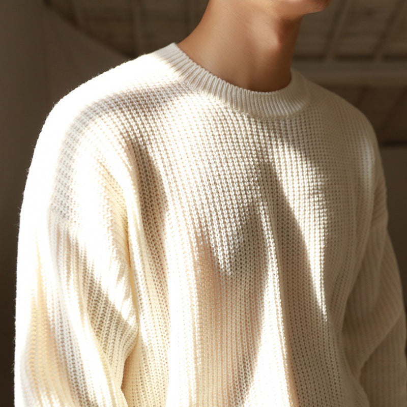 Pullover Crew Neck Casual Warm Sweater