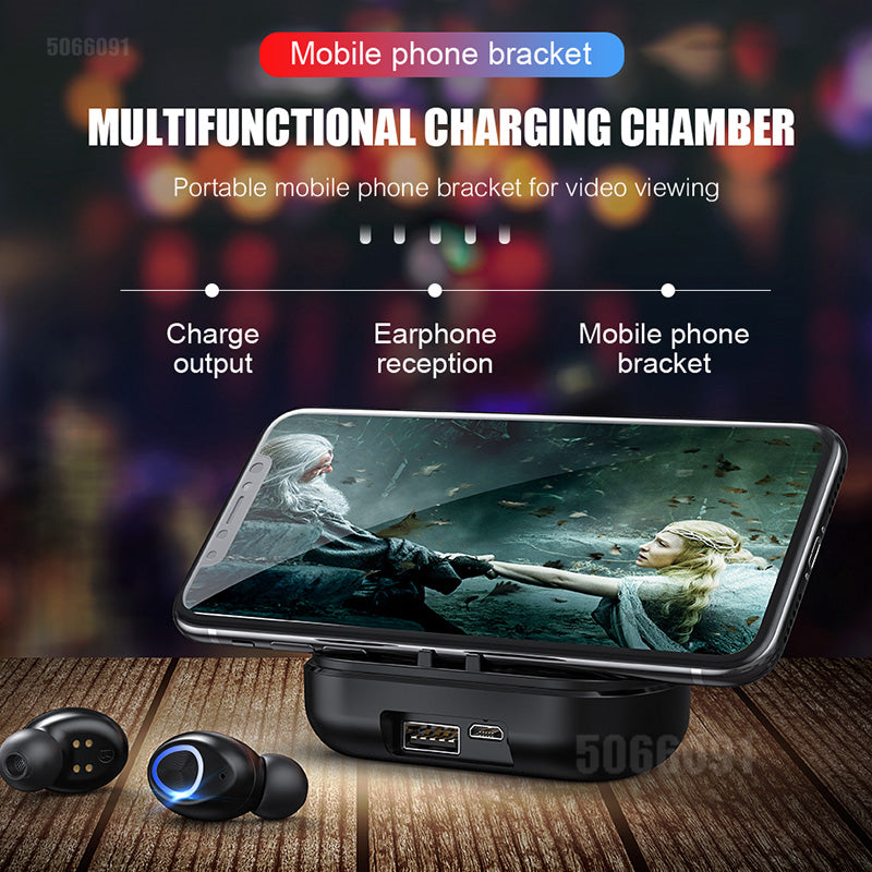 Wireless Bluetooth Earphones Waterproof