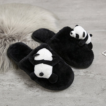 Cartoon Indoor Plush Slippers