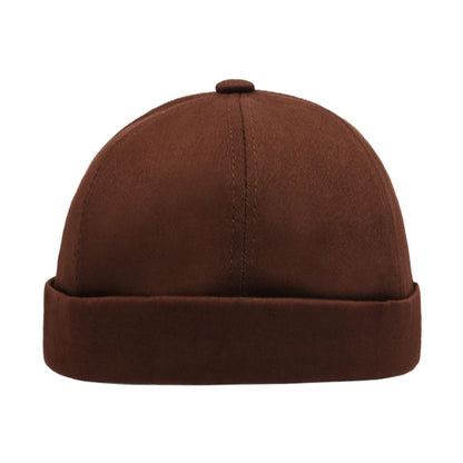 Skullcap Summer Hat Men's Autumn Brimless Cotton-padded Cap