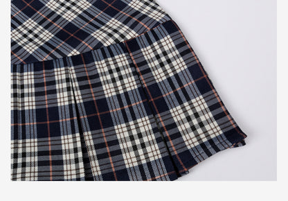 American Plaid A-line Skirt For Women