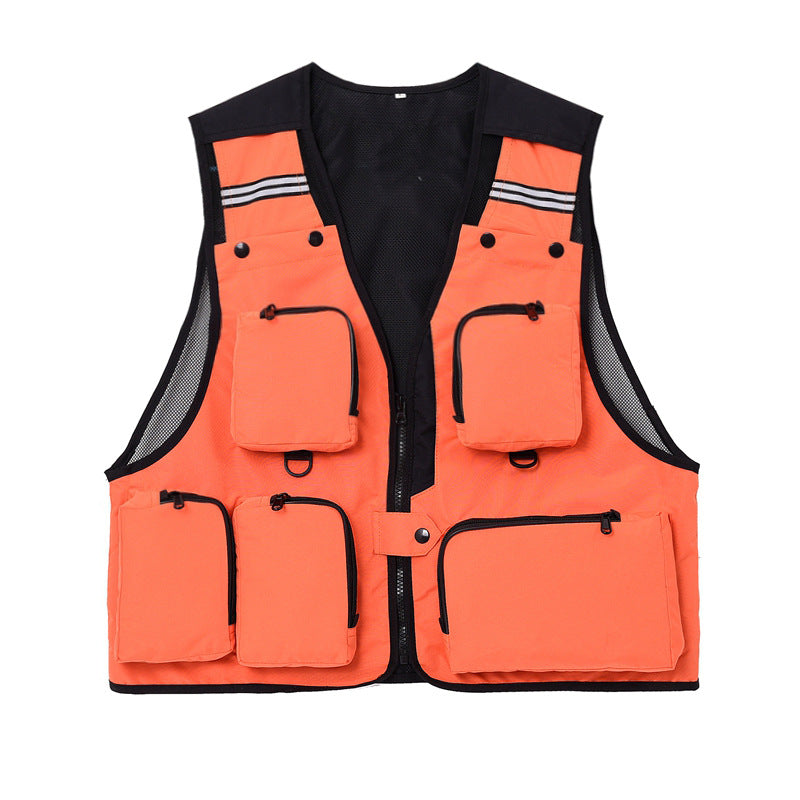 Multi-pocket Photography Vest Fishing Vest For Men And Women